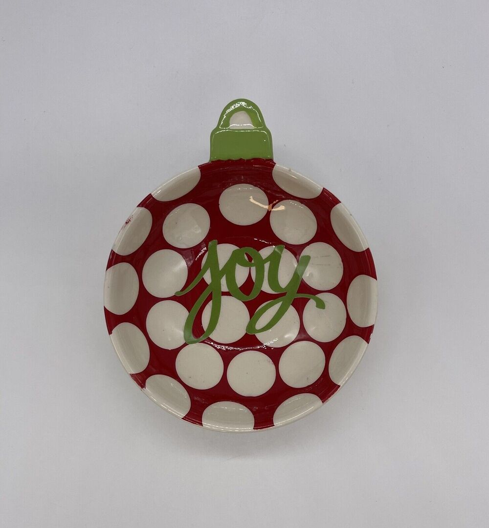 Stacy Clair Boyd for Two's Company Christmas Ornament Dish